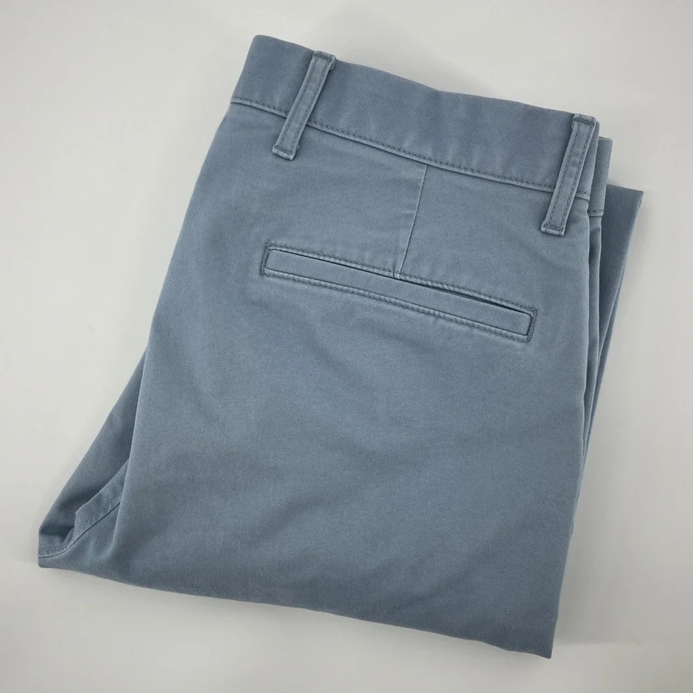 J. Crew. Flex Slim Pants, Mens, 29x32, Blue/Taupe, 2 Pack Bundle